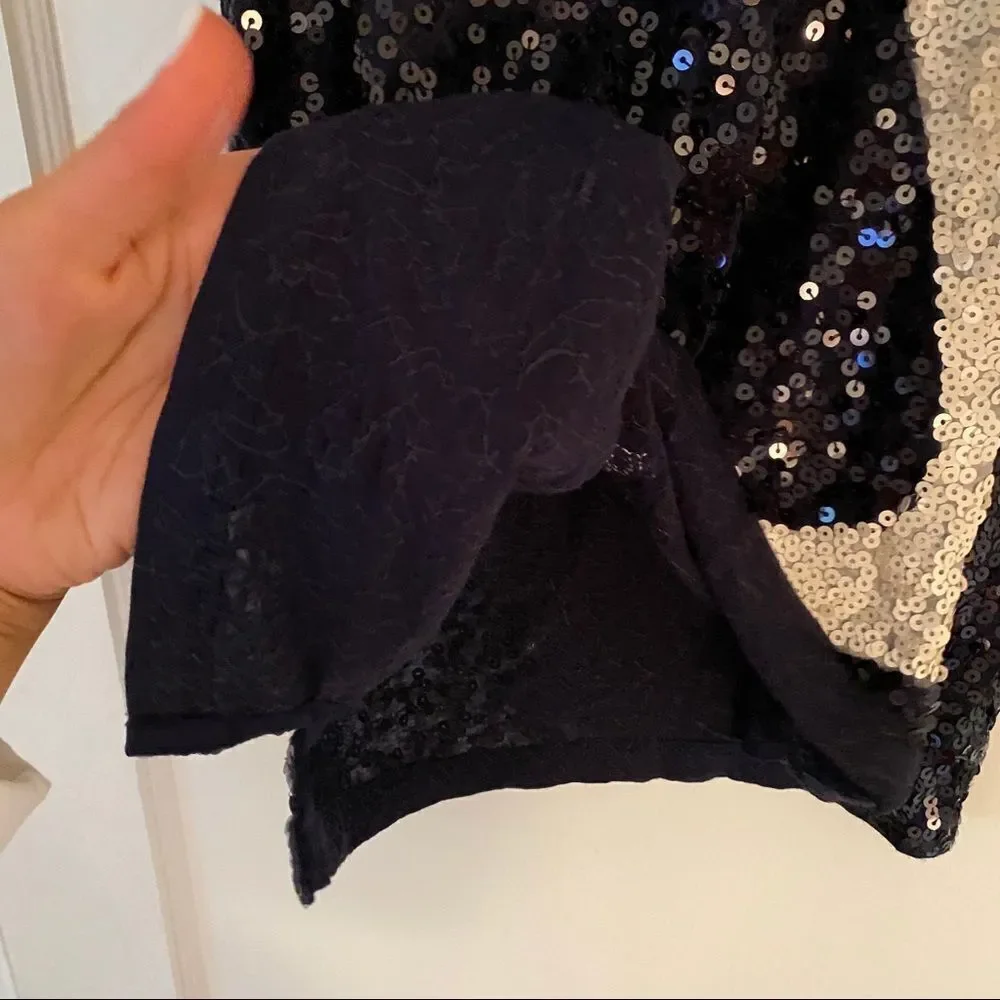 J. Crew Sequined Blouse